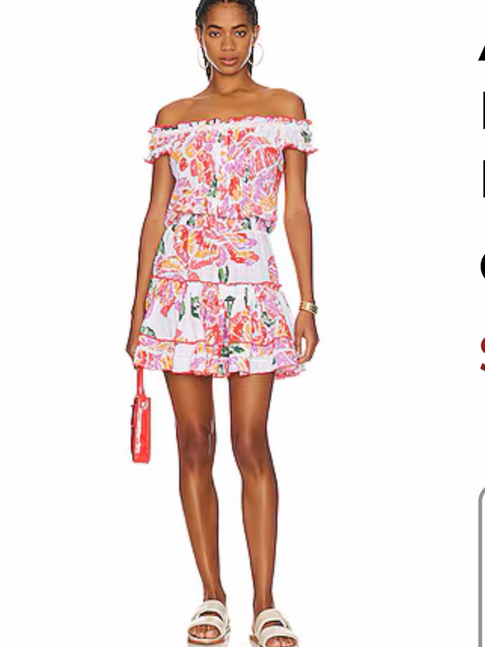Poupette St. Barth Alba Floral Dress Size Small